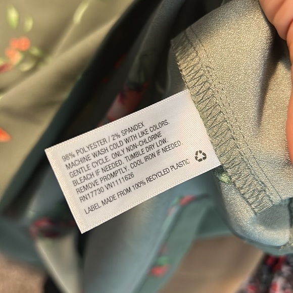 Ava & Viv Floral Shift Dress 2X - Picture 6 of 6